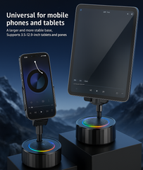 5-in-1 RGB Bluetooth Speaker with Wireless Charging & Stand